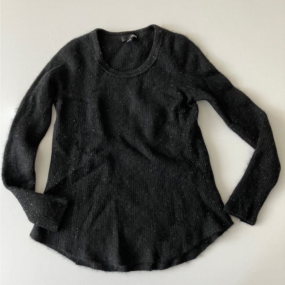 Aqua cashmere sweater small